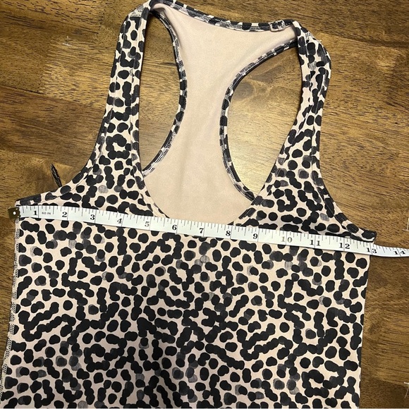 Lululemon Cool Racerback Ace Spot Grain Black Size 4 Women’s - Picture 8 of 9